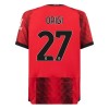 Maillot de Supporter AC Milan Origi 27 Domicile 2023-24 Pour Homme